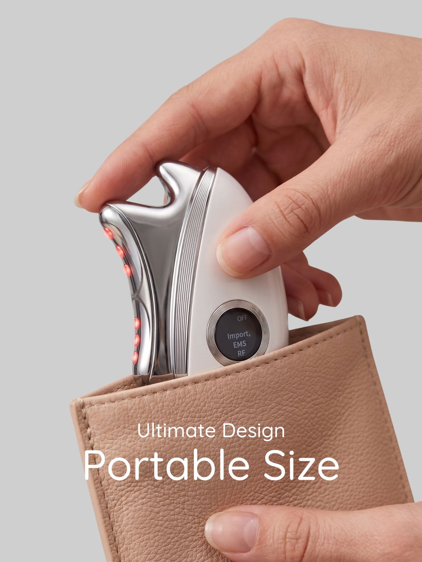 homeskin DermalArc™ | EMS Microcurrent Facial Lifting Device