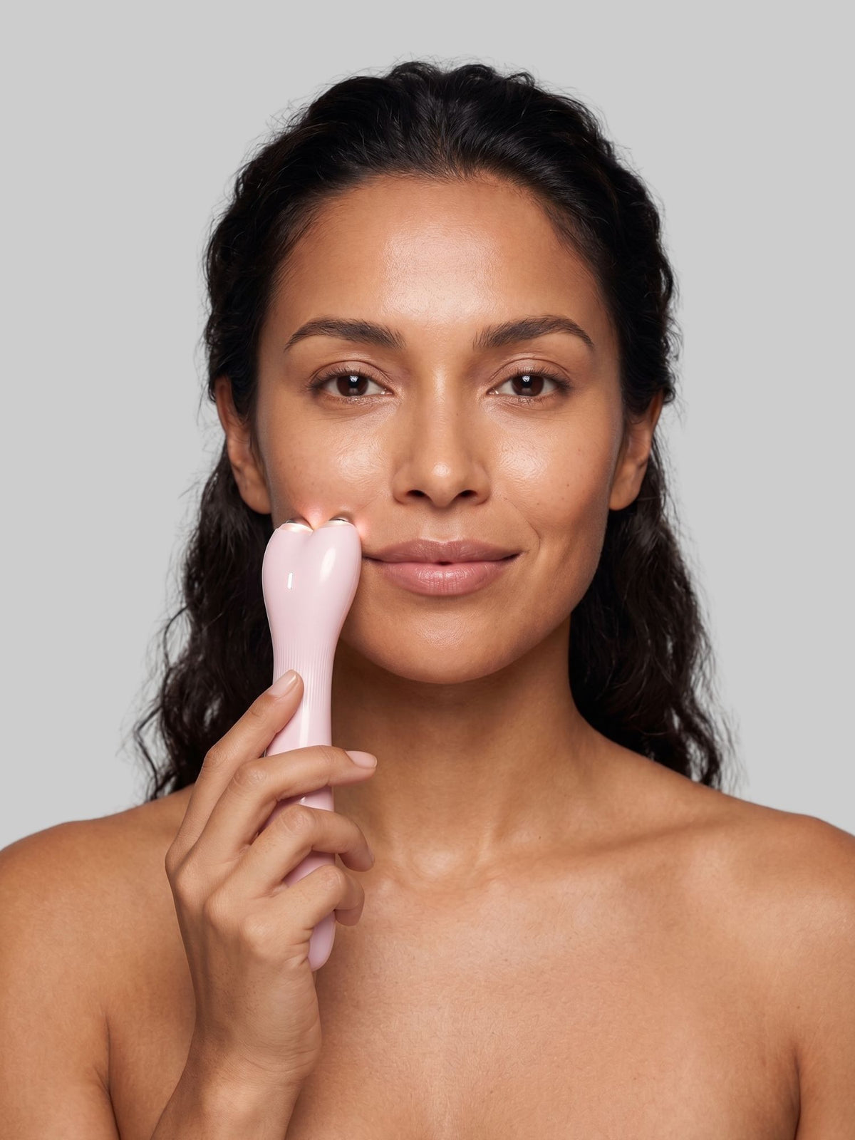 homeskin ContourNode™ Wand | EMS & Red Light Facial Toning Device
